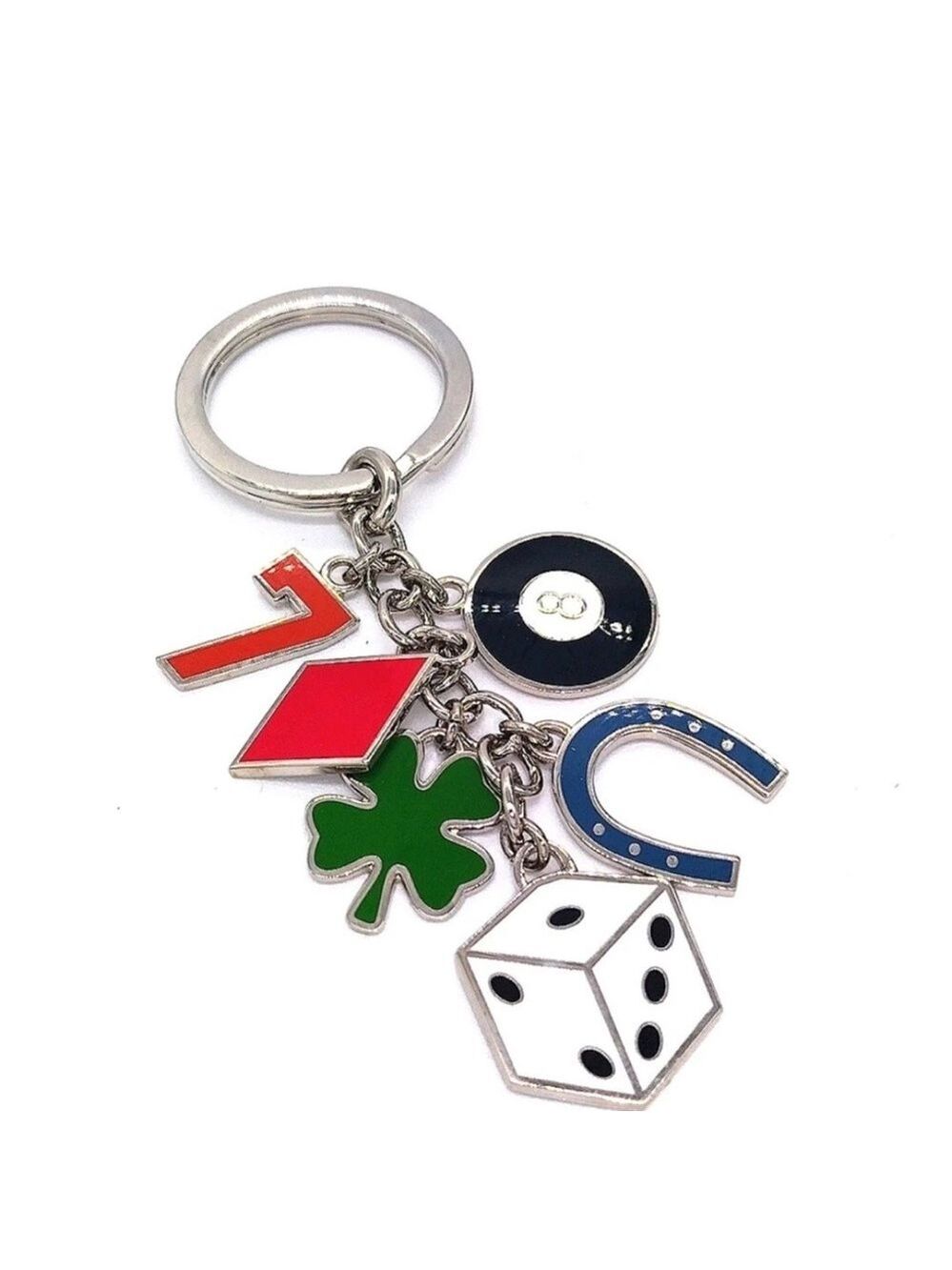 Coach Multicolor Lucky Charm Key Holder